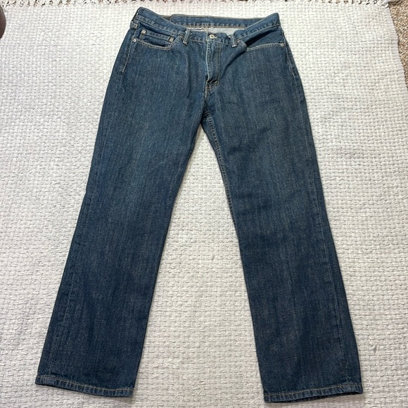 Mens Levi’s 514 Slim Straight Fit Jeans Size 36x32 - Picture 6 of 12